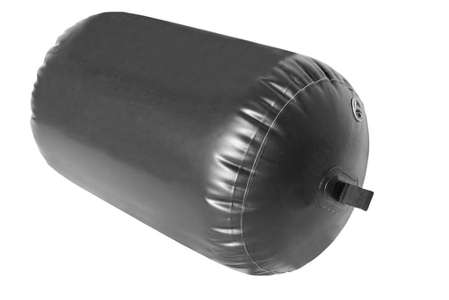Super Duty TAYLOR MADE PRODUCTS Inflatable Yacht Fenders, Abrasion and Tear Resistant, Black, 24 x 58 inch
