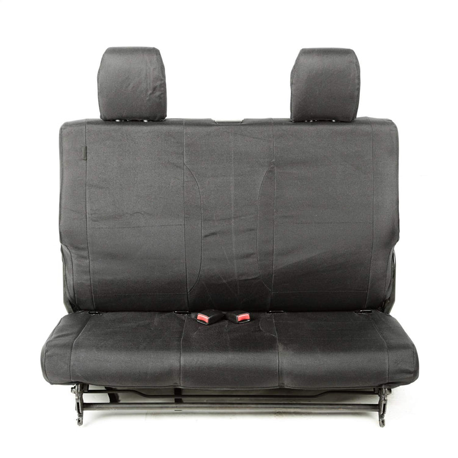 Elite Ballistic Seat Cover, Rear, Black | Rugged Ridge | 13266.03 | Fits 2011-2018 Jeep Wrangler JK 2-Door