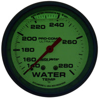 Ultra-Nite Auto Meter 4231 Water Temperature Gauge