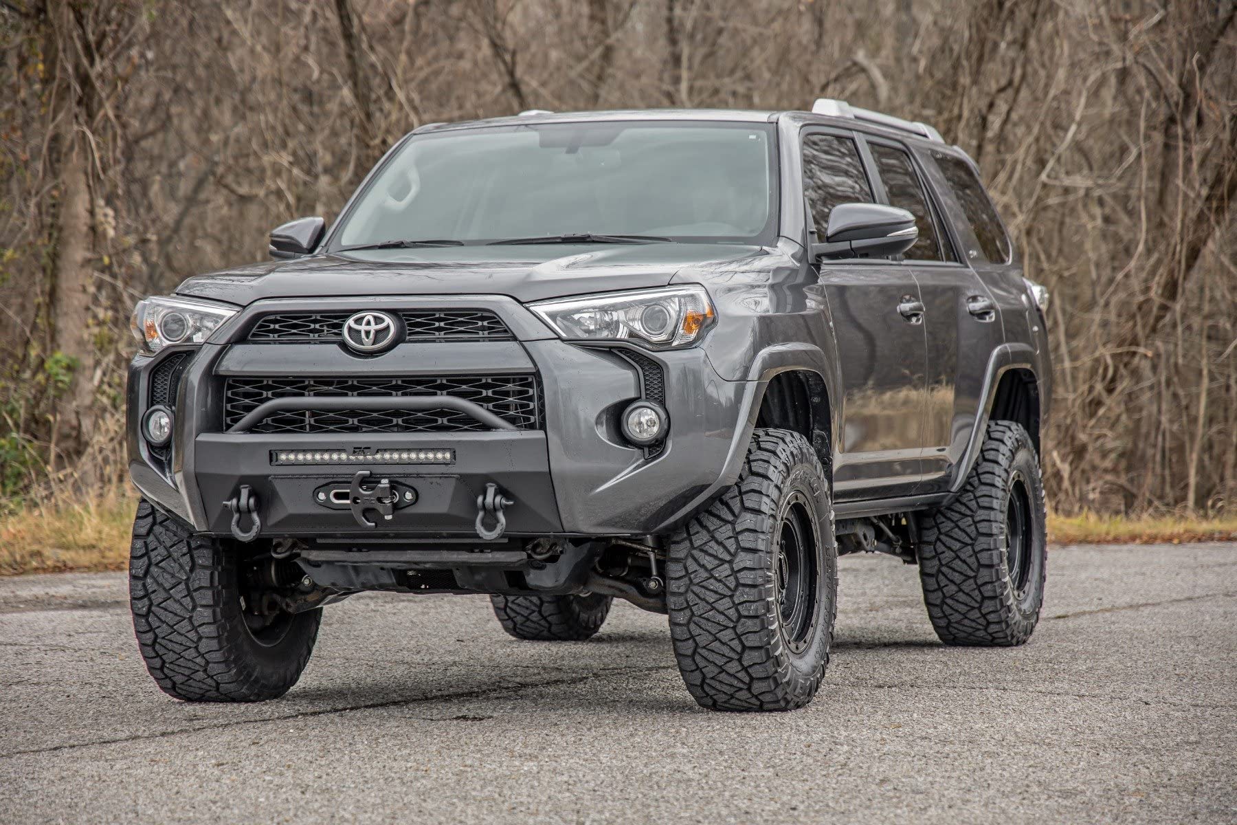 Rough Country Hybrid Front Bumper for 2014-2024 Toyota 4Runner - 10743A