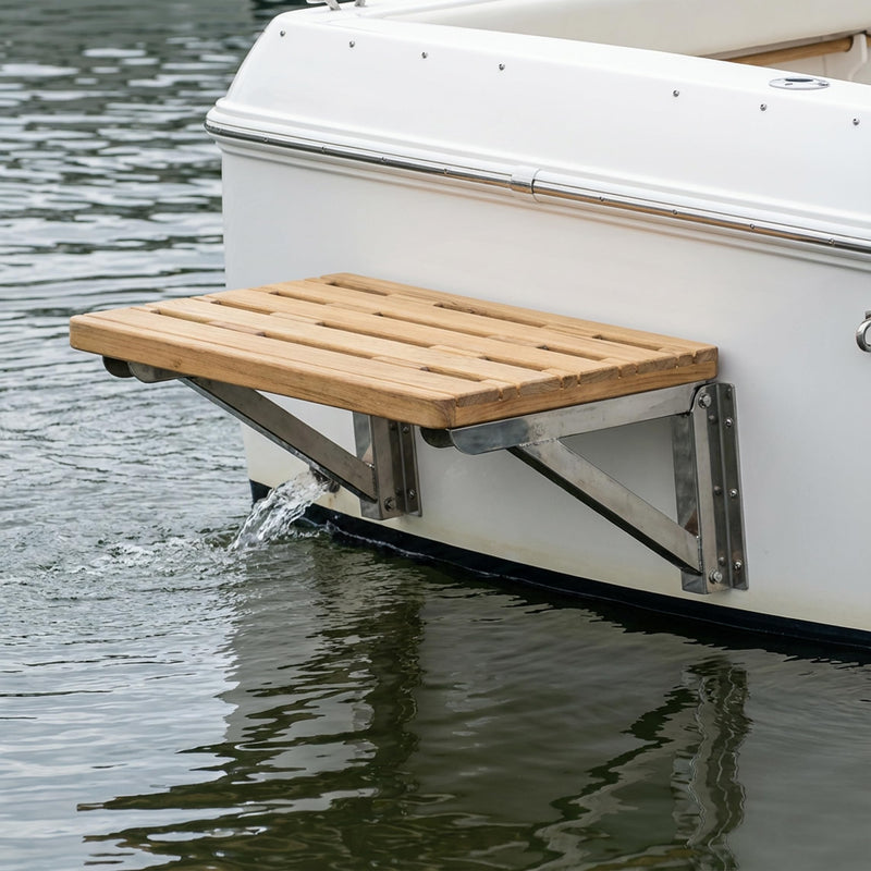 Teak Swim Platform Whitecap 60924 - 24" x 18"