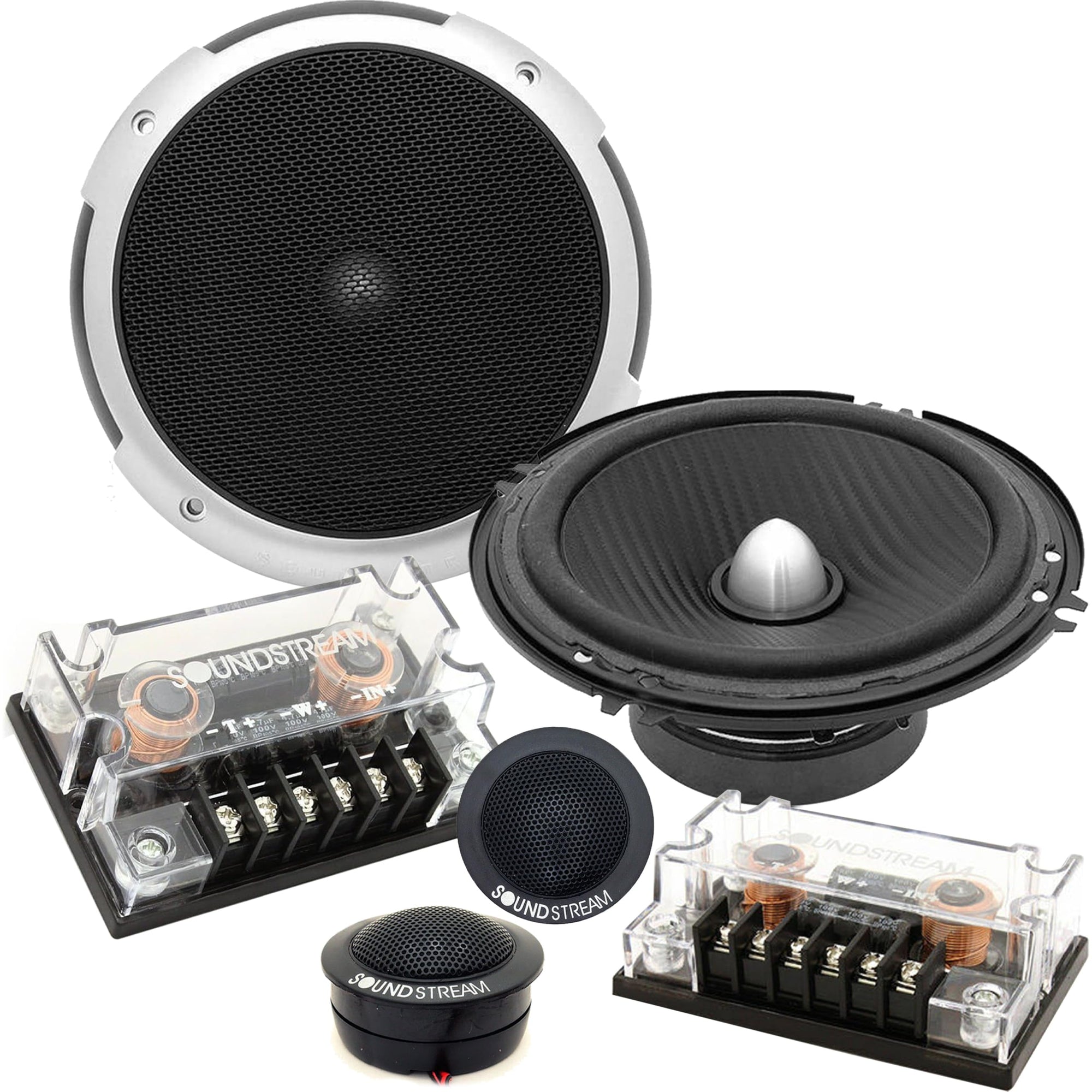 Soundstream Picasso PF.6 6.5" Component 2-Way 350W Speaker Set