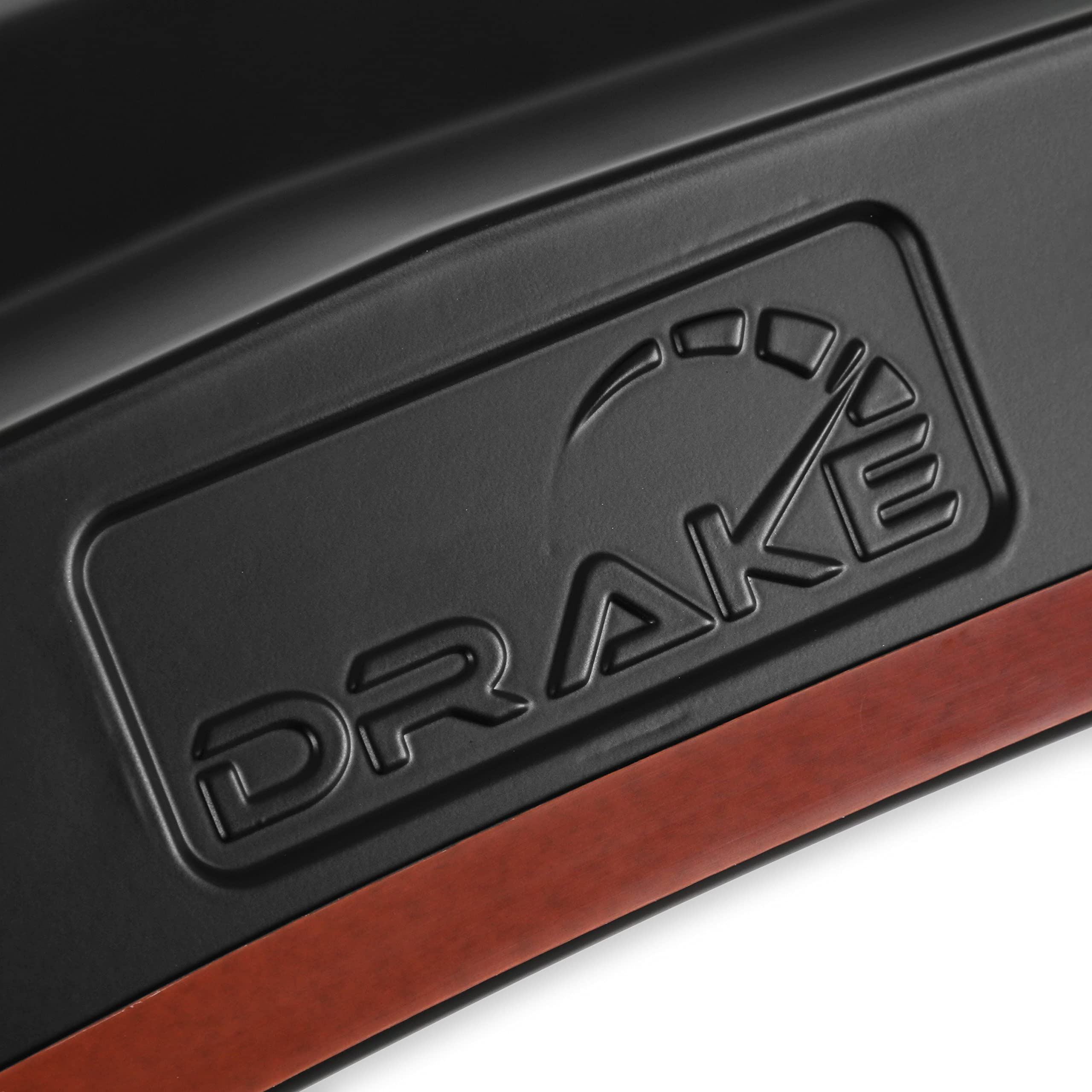 Muscle Cars Drake CV-C8R190001-PASB Rear Wicker Bill Spoiler - Satin Black