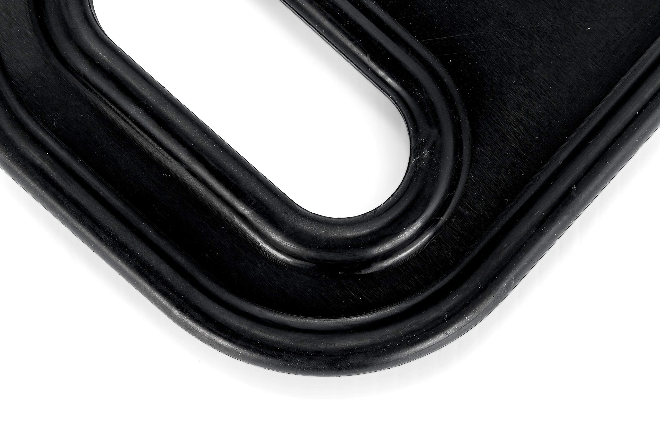 Camco Non-Slip Base Pad for Camper/RV Curved Levelers and Wheel Chocks - Keeps RV Wheel Chocks & Curved RV Leveling Blocks from Shifting - Features Built-in Carry Handles - Crafted of Rubber (44426)