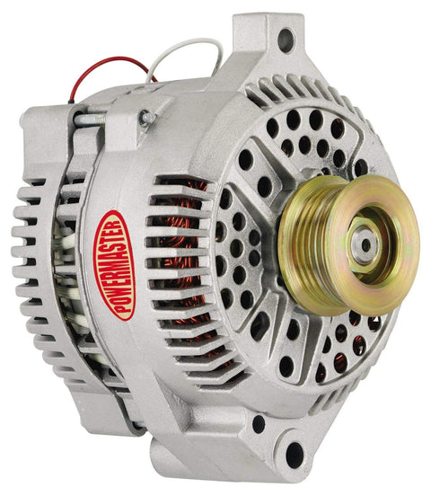 Alt Ford Powermaster 3G Natural 200A 6 grv Pulley Large Frame Str MTG Unthreaded MTG Ear 1-Wire