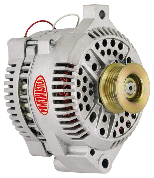 Alt Ford Powermaster 3G Natural 200A 6 grv Pulley Large Frame Str MTG Unthreaded MTG Ear 1-Wire
