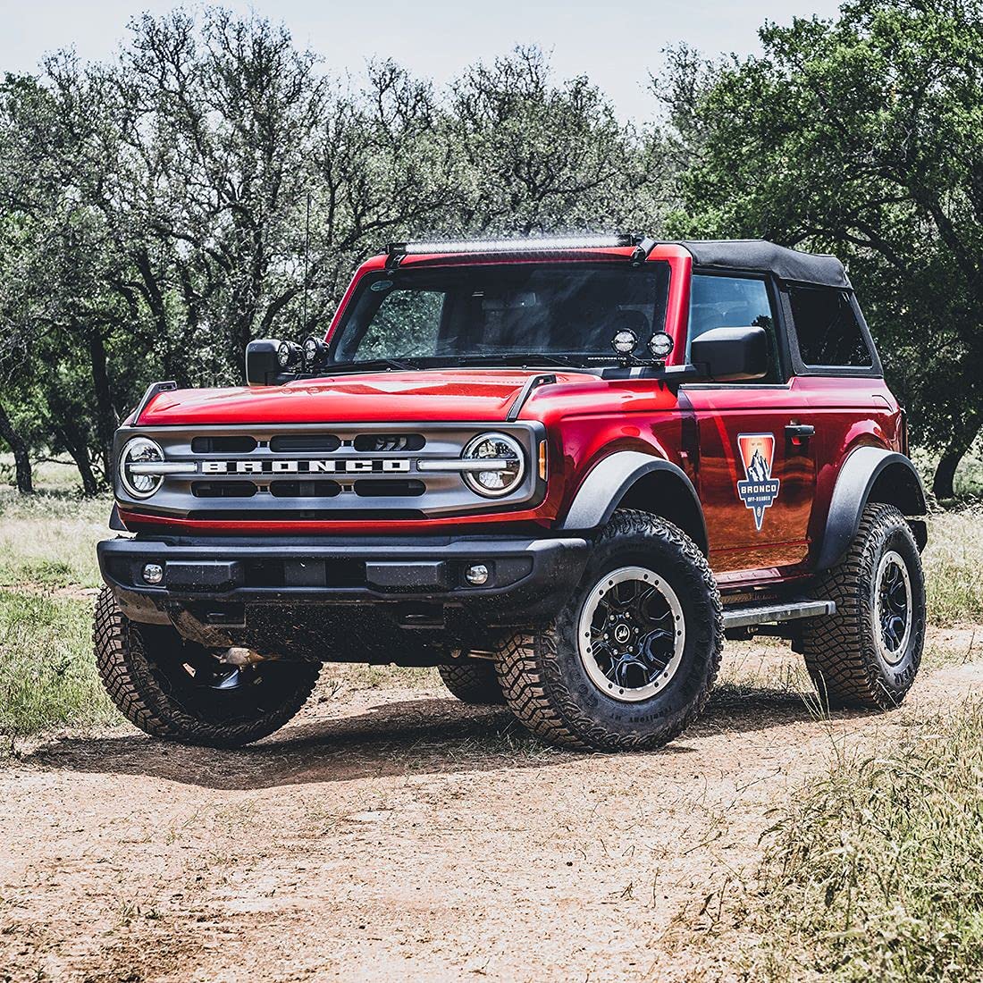 Roof Line Light Kit – RIGID INDUSTRIES – 40 Inch SR Sport/Flood Combo Bar Included – Fits The 2021 Bronco Full Size