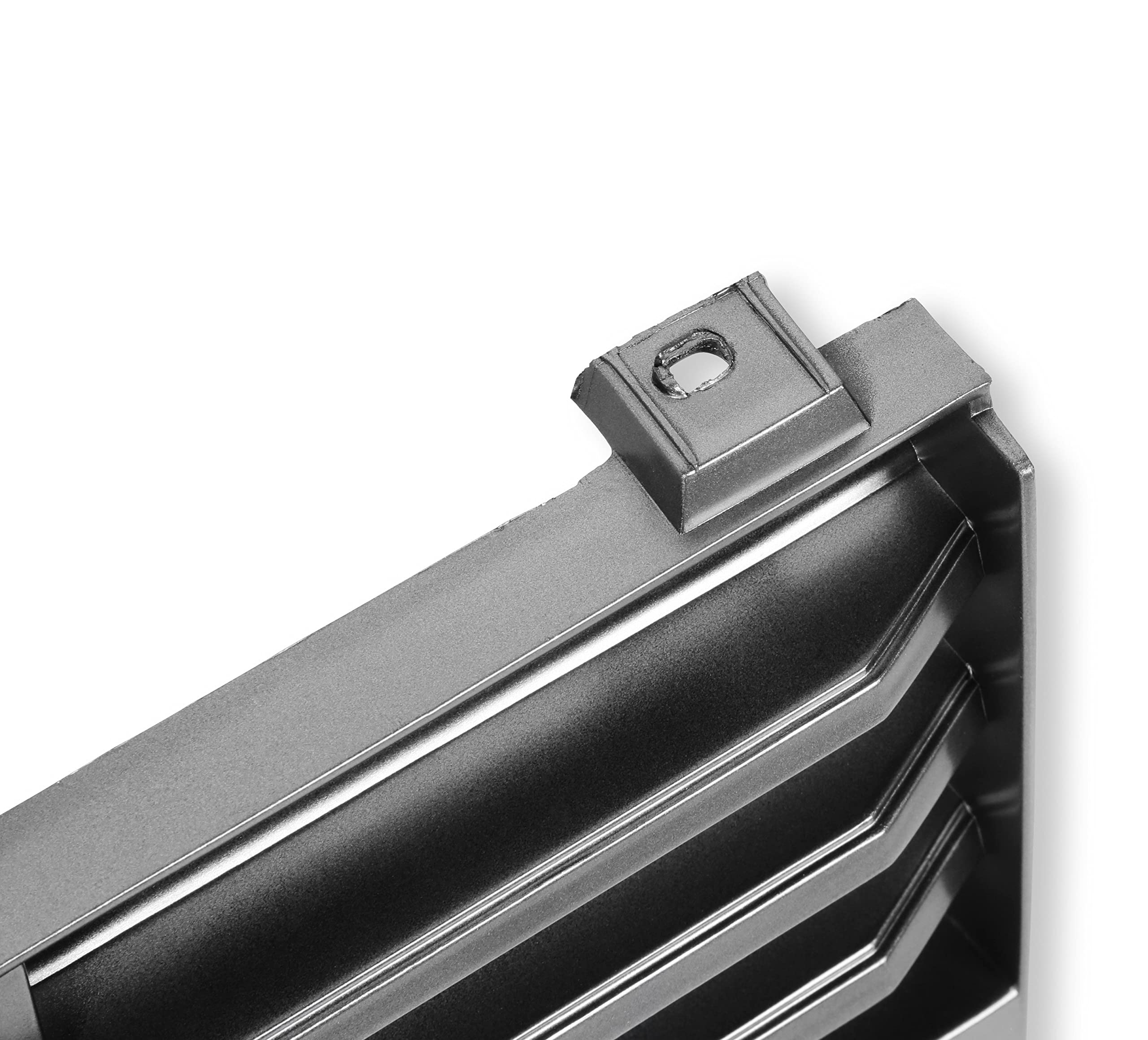Holley 04-351 Classic Trucks Chevy C/K Dark Charcoal Grille - Dual Headlight - w/o Bowtie