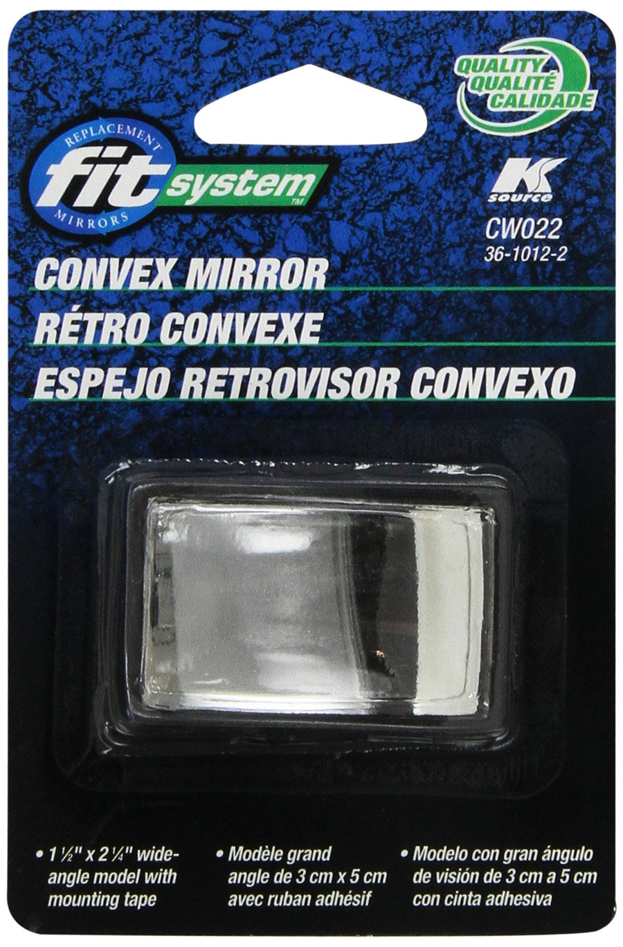 K Source 2 1/2" x 1 7/16" Wedge Spot Mirror Fit System