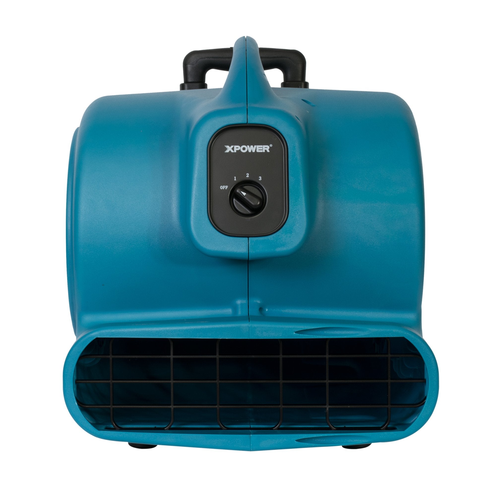XPOWER Pro X-830H 1 HP 3600 CFM Centrifugal Air Mover, Carpet Dryer, Floor Fan, Blower, Telescopic Handle and Wheels, for Water Damage Restoration, Janitorial, Plumbing, Home Use