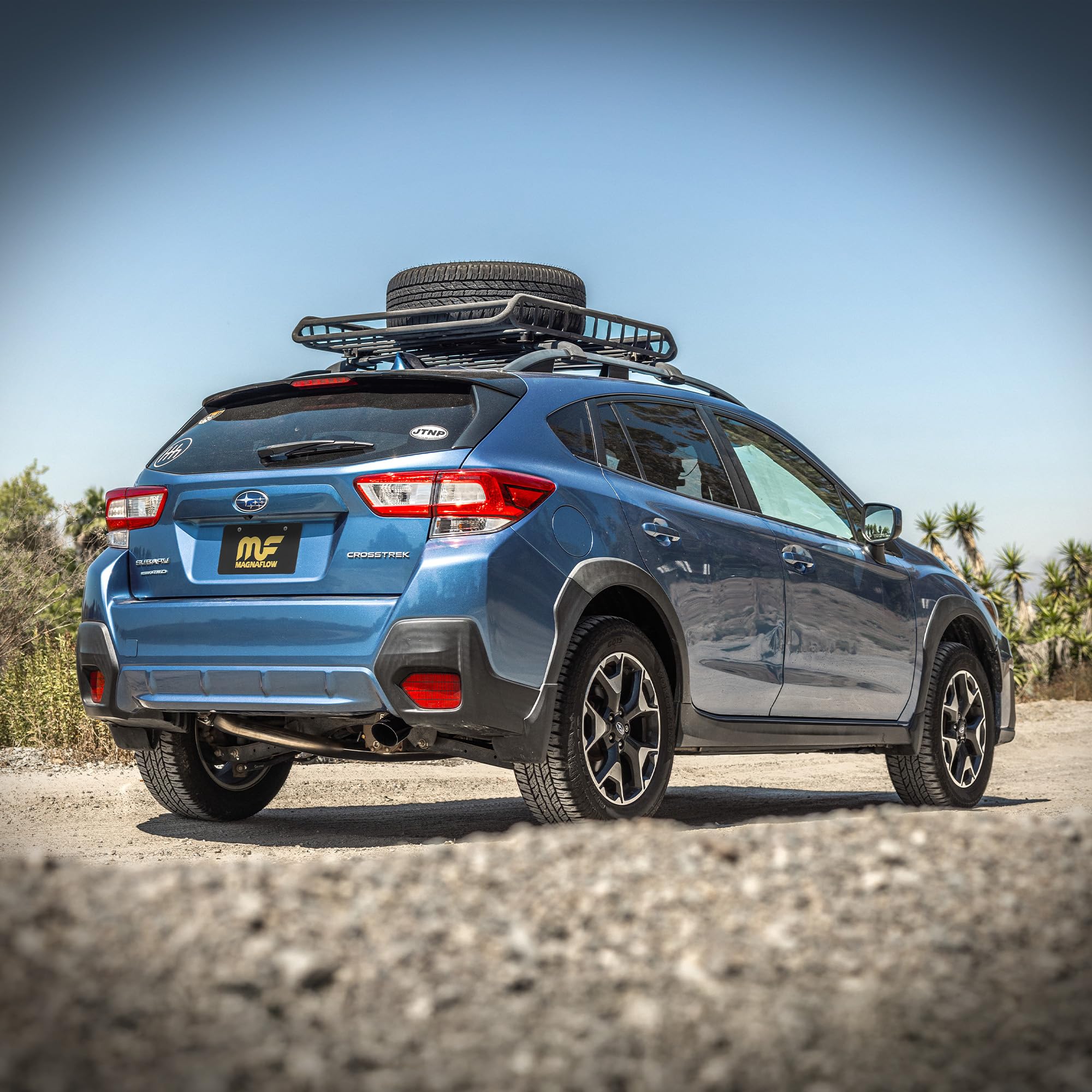 Performance Exhaust System MagnaFlow 19676: Cat-Back, Overland Series, for 2018-2023 Subaru Crosstrek, Single Passenger Side Rear Exit Style