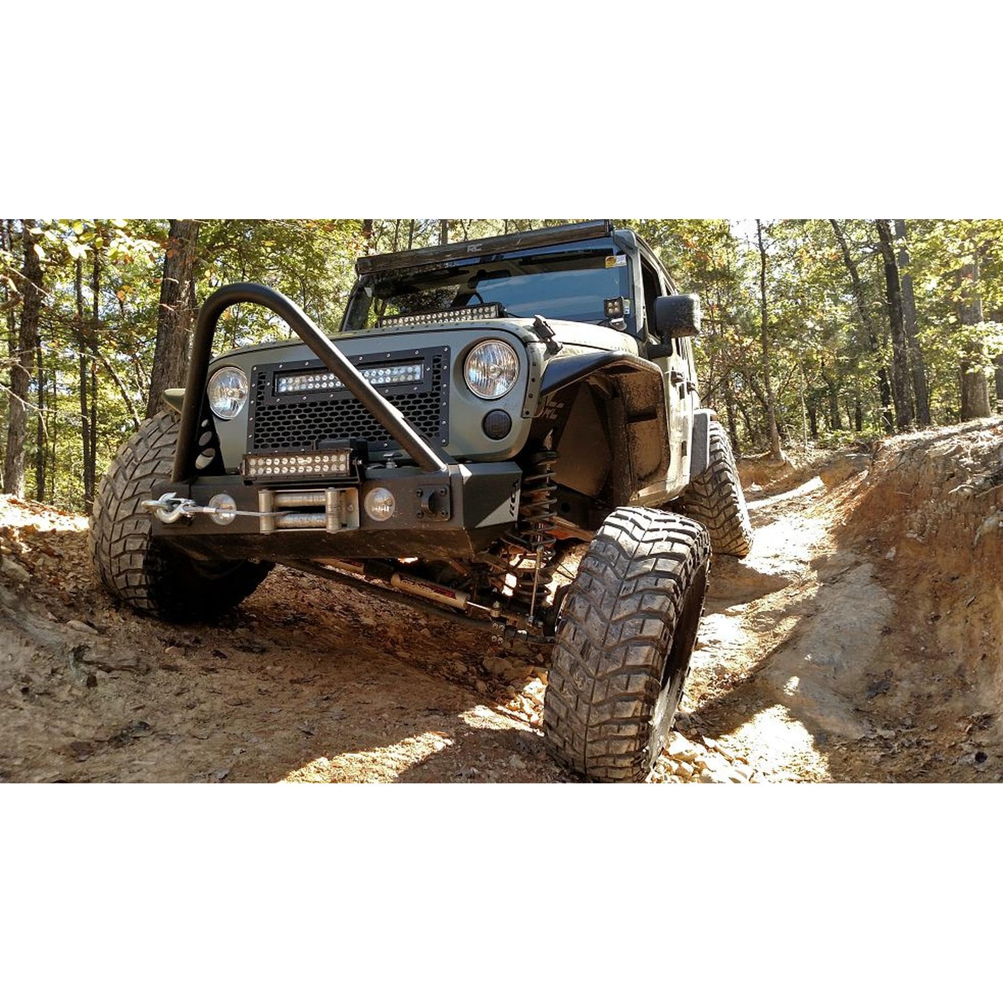 4" Rough Country X-Series Lift Kit for 07-18 Jeep Wrangler JK Unlimited - 67440
