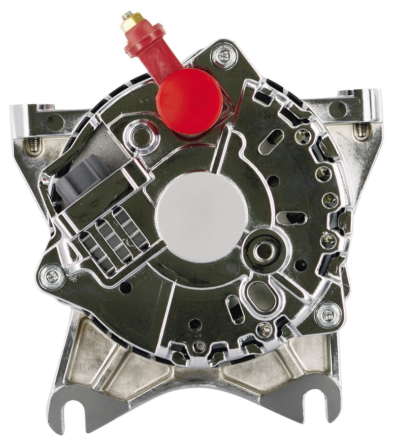 Alt Ford Powermaster 6G Chrome 120A 6 grv Pulley Small Frame V MTG 4.6L SOHC Mustang I-D-A VR