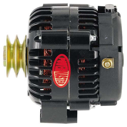 Alt Chrysler Powermaster Upgrade AD230 Type Black 165A 2V Pulley Side BAT Post w/spacers 1-Wire