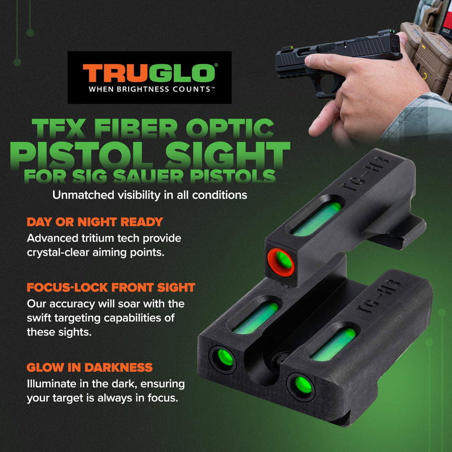 Sig Sauer TruGlo Pro TFK TG13SG2PC Pistol Sight