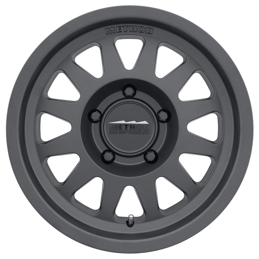 704 Method Race Wheels Matte Black 17x8.5" 5x5", 0mm offset 4.75" Backspace, MR70478550500