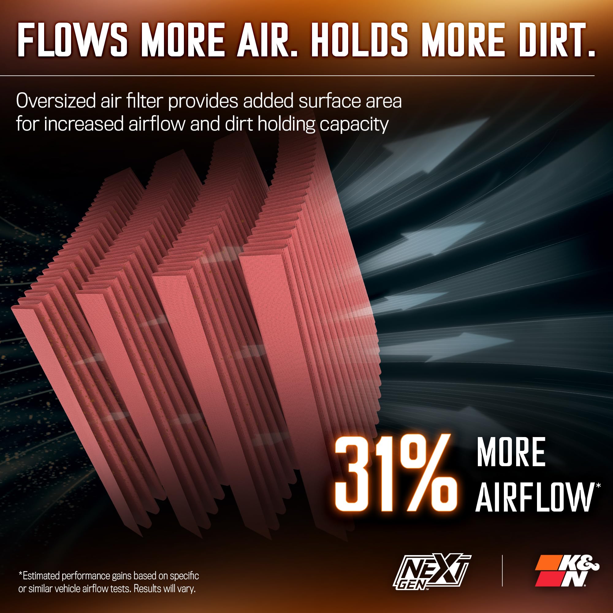 NextGen K&N Cold Air Intake System: High-Flow Cotton Filter: Compatible with 2009-2014 Cadillac/Chevrolet/GMC: Escalade, Avalanche, Silverado, Suburban, Tahoe, Sierra, Yukon, 50-3070