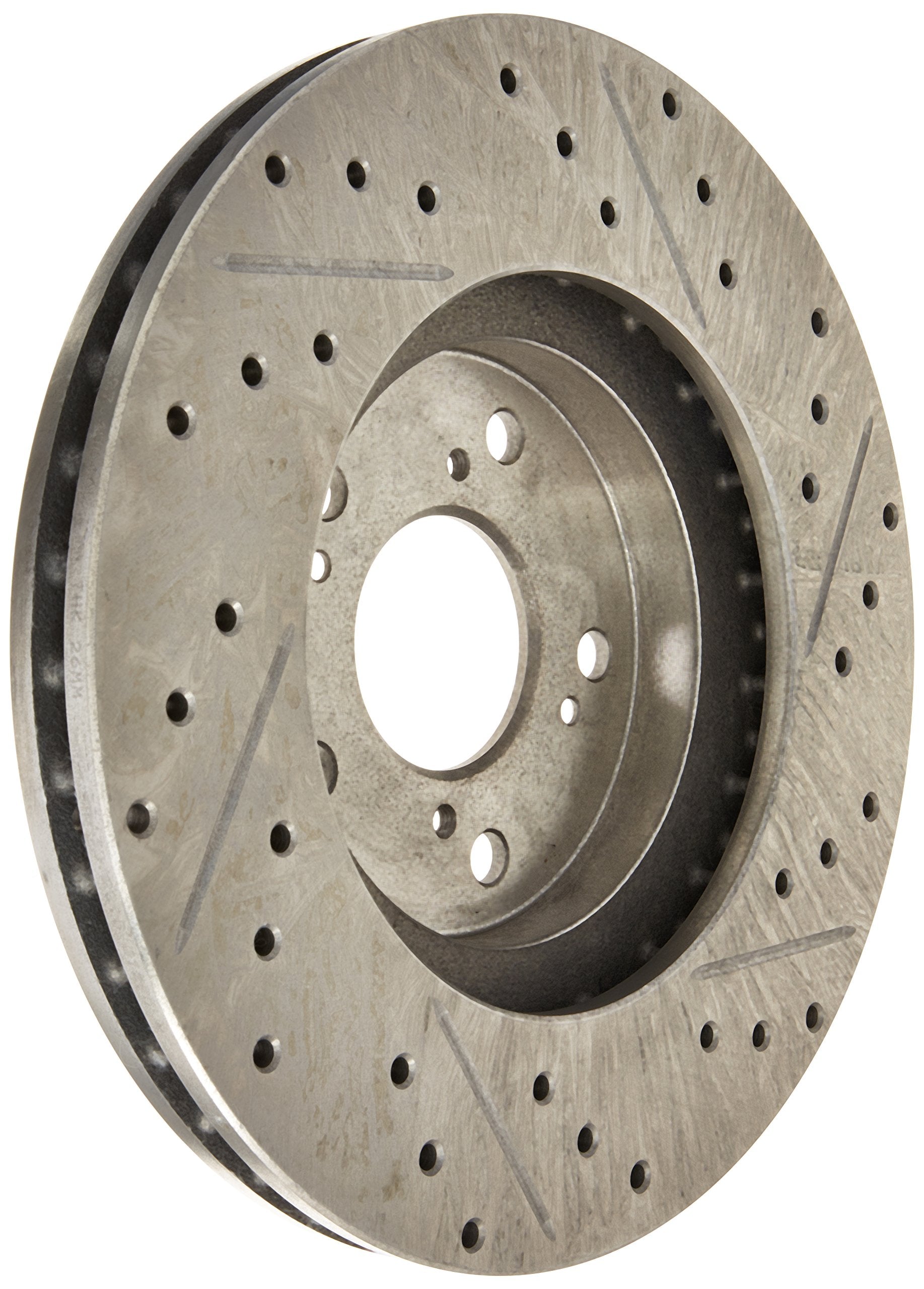 Select Sport StopTech 227.40046L Drilled and Slotted Brake Rotor; Front Left