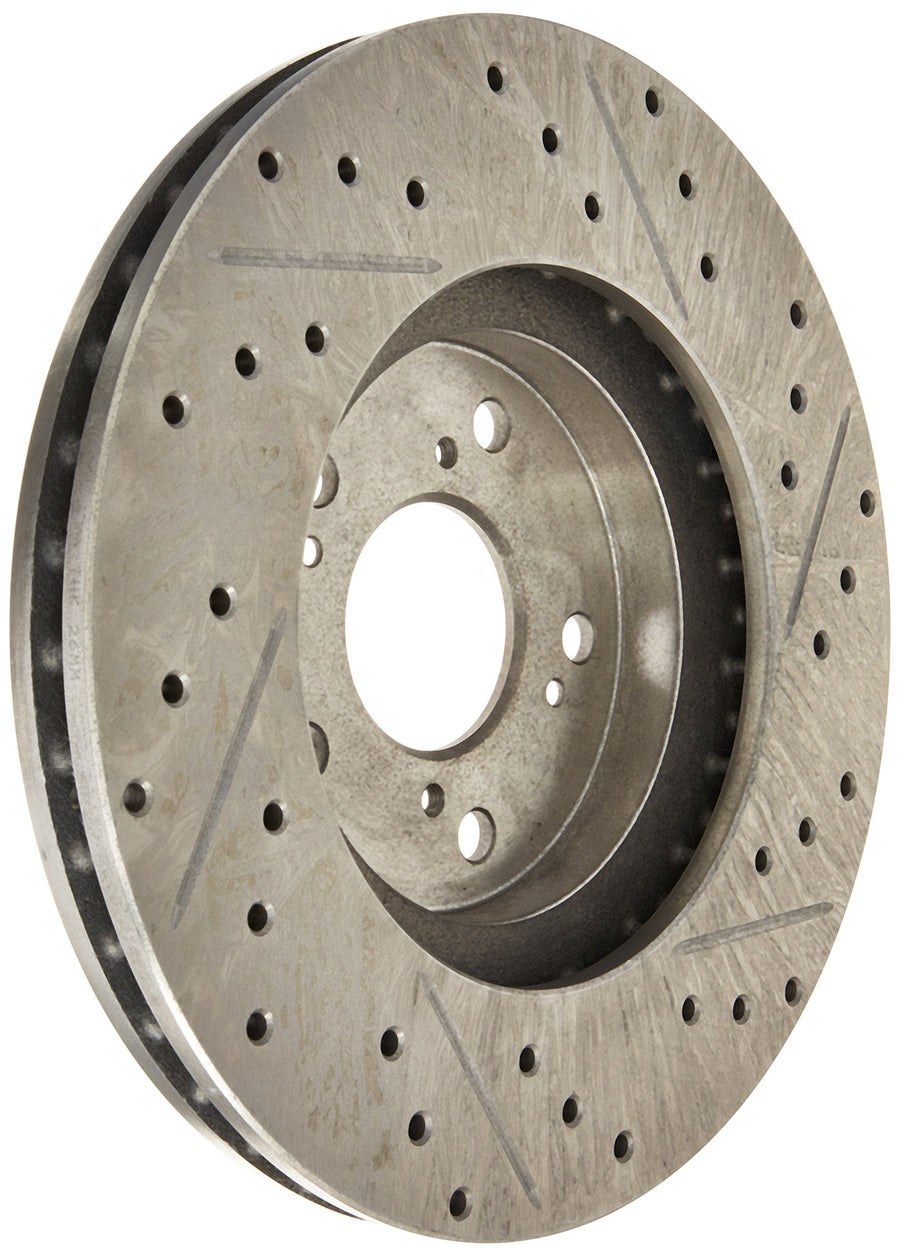 Select Sport StopTech 227.40046L Drilled and Slotted Brake Rotor; Front Left