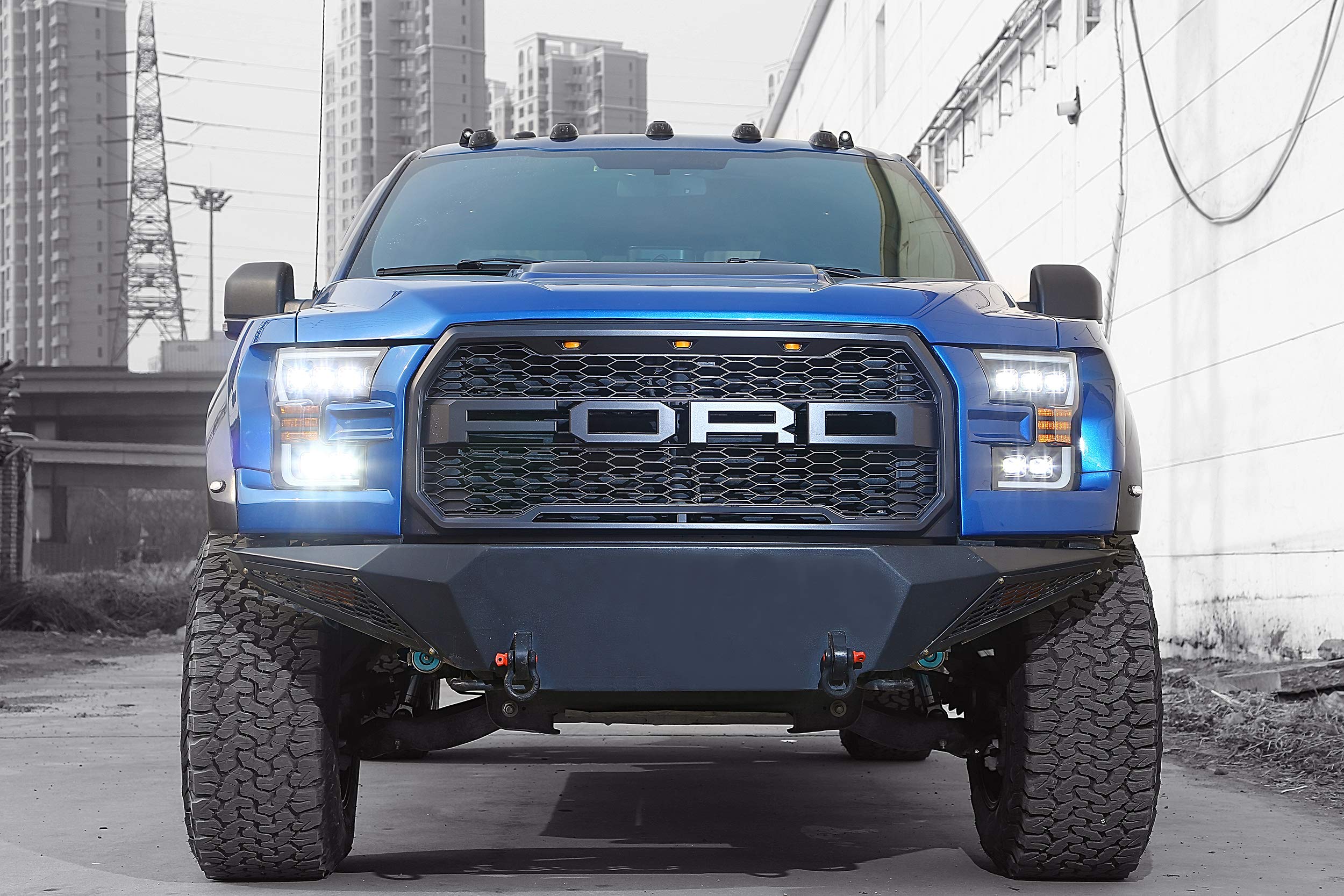 880152 AlphaRex USA Projector Headlamps Fits Ford F-150
