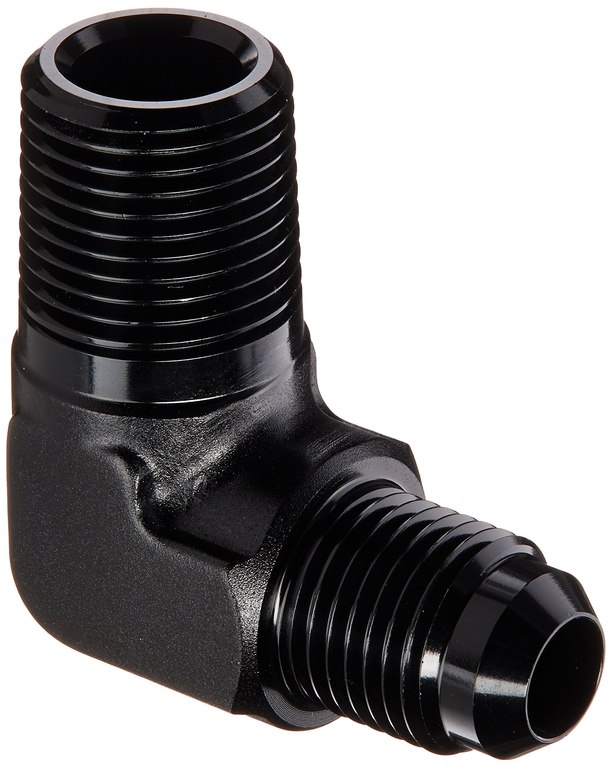 90 Degree Vibrant Performance Adapter Fitting -6 AN to 3/8in NTP