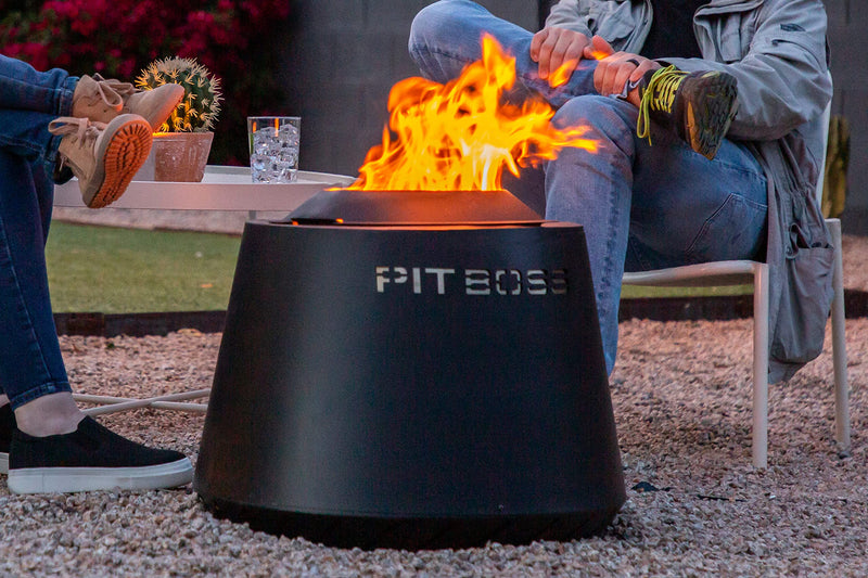 Pit Boss Smokeless Fire Pit, Black Sand, (10842)