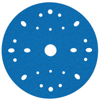 3M Hookit AMAPR Blue Abrasive Disc Multi-Hole, 36170, 6 in, 40 Grade, 50 Discs per Carton