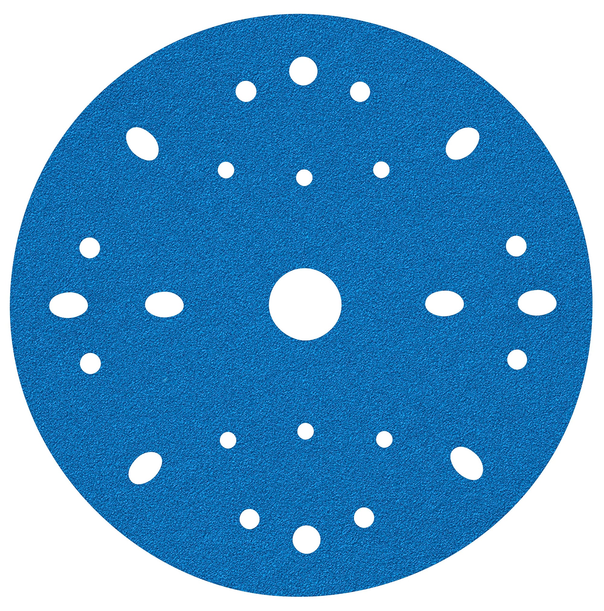 3M Hookit AMAPR Blue Abrasive Disc Multi-Hole, 36170, 6 in, 40 Grade, 50 Discs per Carton