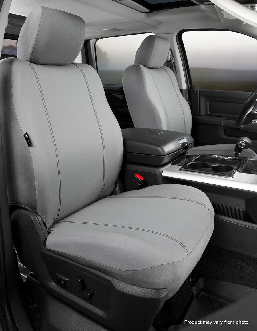 Fia Gray SP89-75 Custom Fit Front Seat Cover Bucket Seats - Polyester, (Gray)
