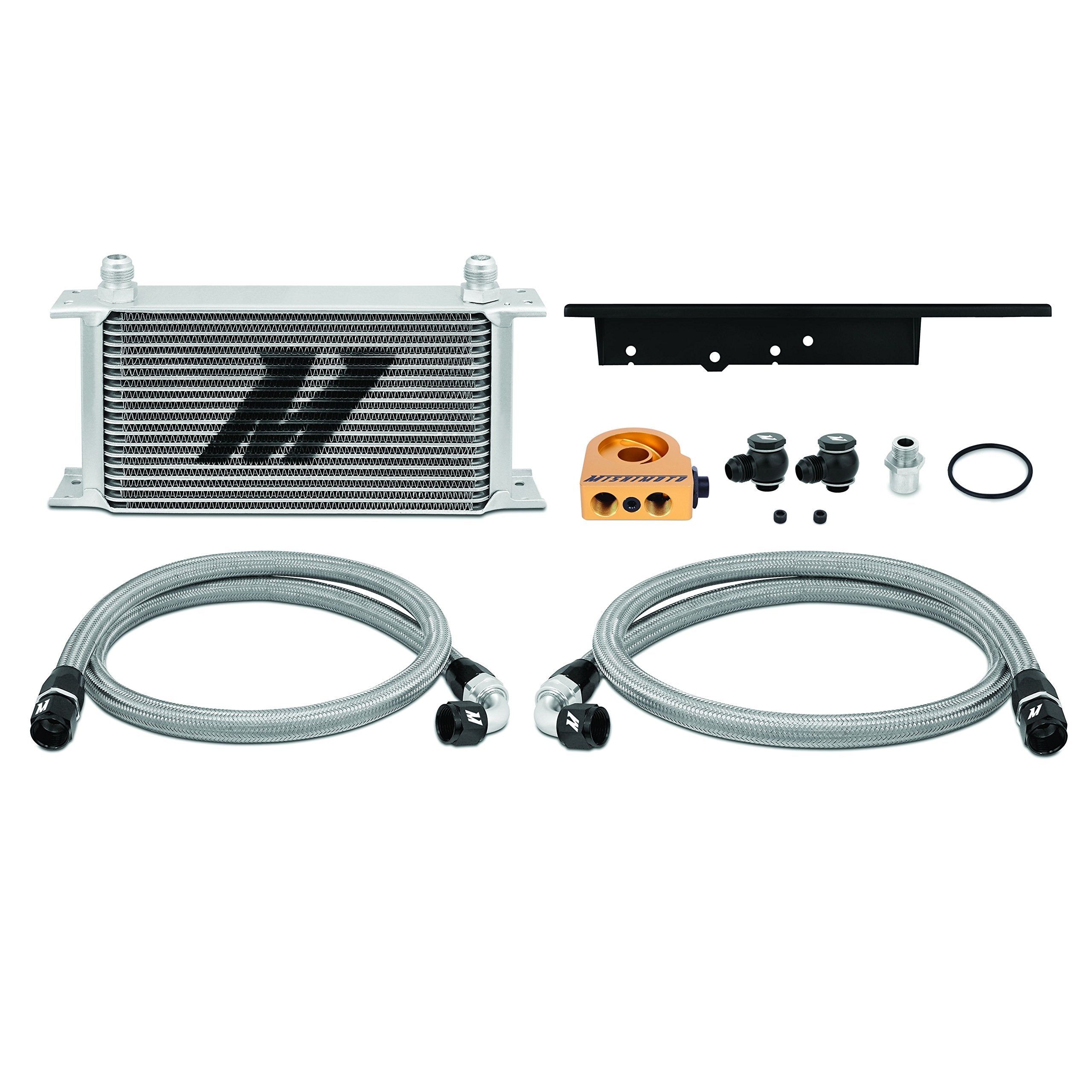 Mishimoto Oil Cooler Kit MMOC-350Z-03T Fits Nissan 350Z 2003-2009/ Infiniti G35 2003-2007 (Coupe only) Silver