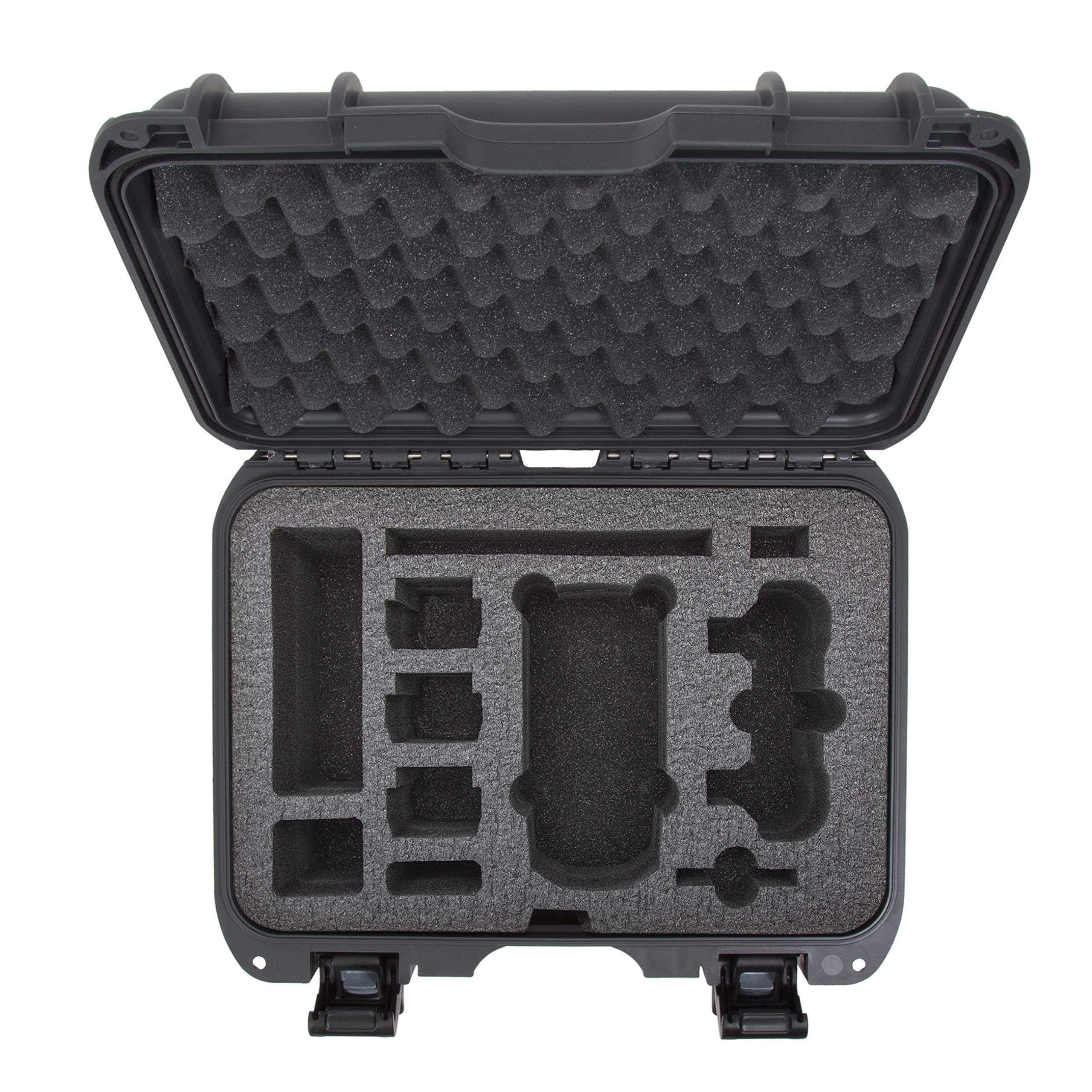 Waterproof Nanuk 915 Hard Case with Foam Insert for DJI Mavic Air 2 - Graphite (915-MAVIA27)