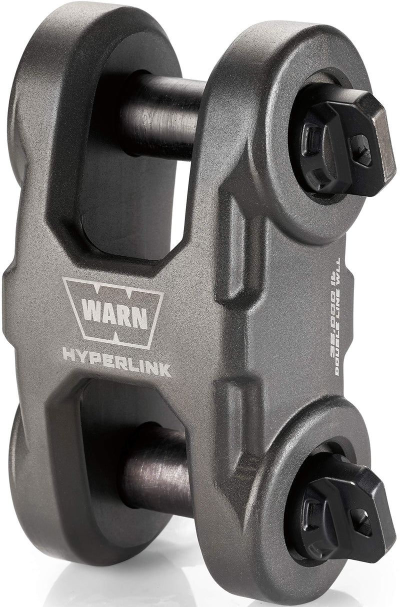 Epic WARN Hyperlink Multi-Purpose Dual Pin Shackle, Gunmetal
