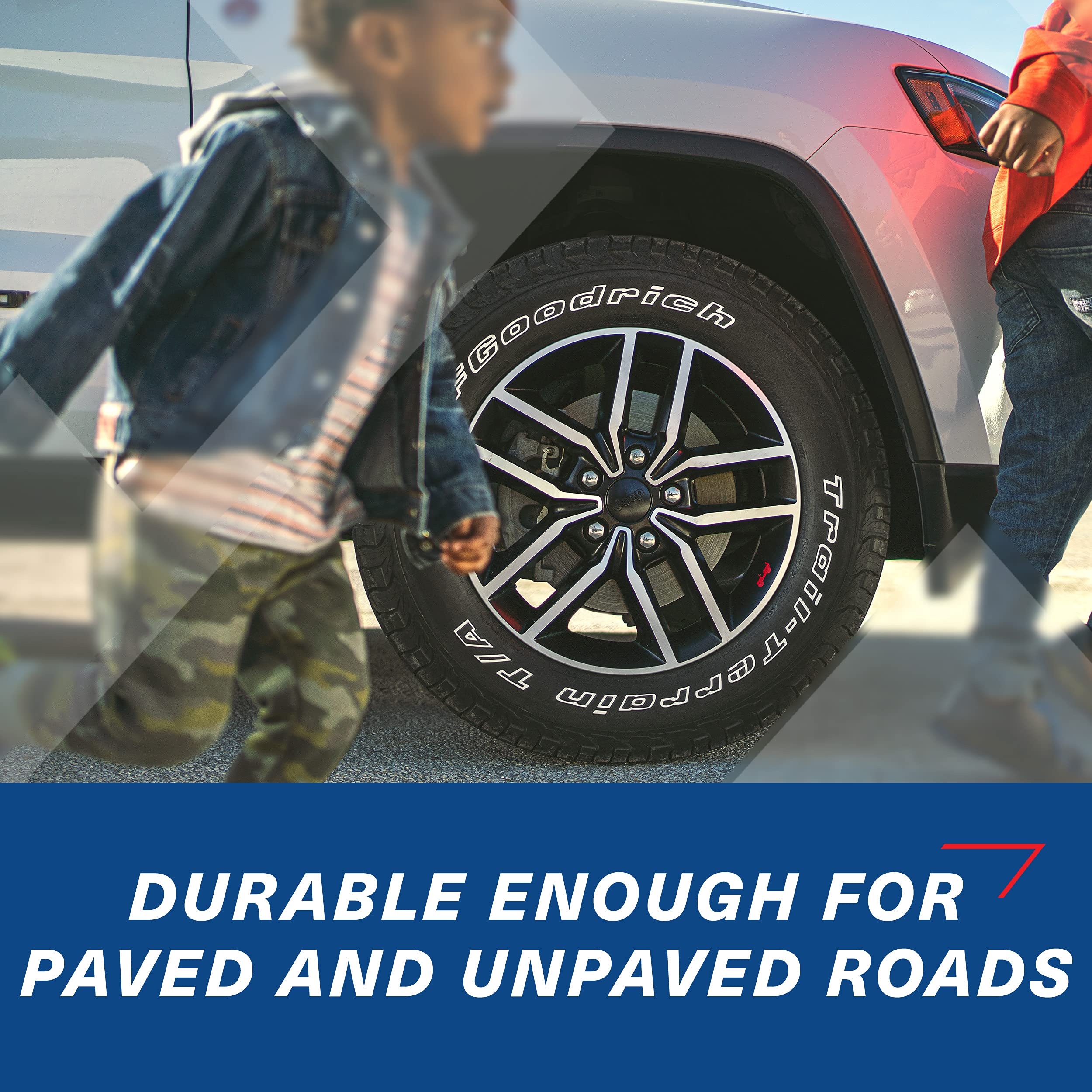 Trail-Terrain T/A BFGoodrich On and Off-Road Tire for Light Trucks, SUVs, and Crossovers, 255/65R17 110T