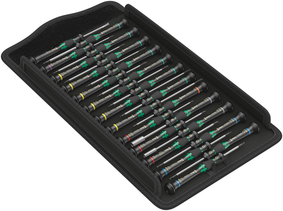 Wera - Kraftform Micro 5134000001 Precision Big Pack 1 Screwdriver Set for Electronic Applications, 25 Pieces