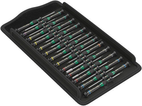 Wera - Kraftform Micro 5134000001 Precision Big Pack 1 Screwdriver Set for Electronic Applications, 25 Pieces