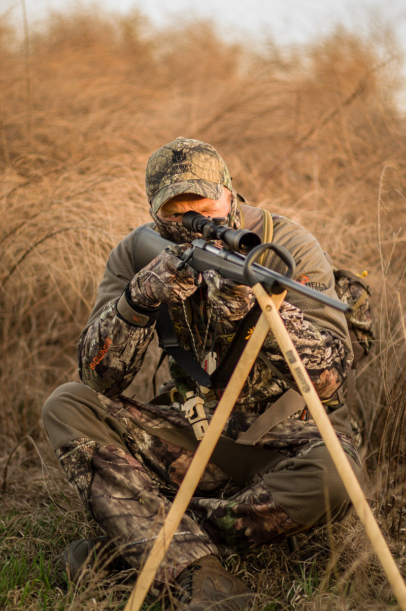 Quik-Shot Johnny Stewart by Hunters Specialties Predator Shooting Stick, Multicolor