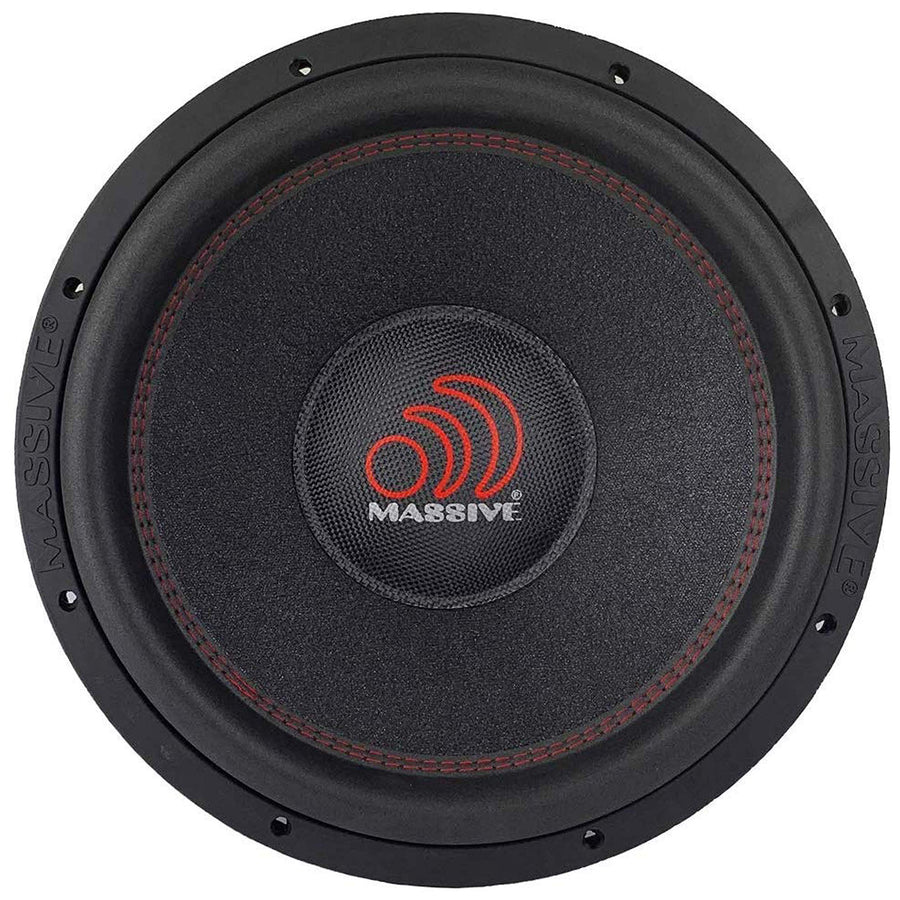 KILOX154 Massive Audio 15" 1000 WATTS RMS Dual 4 OHM 3" V.C. SUBWOOFER