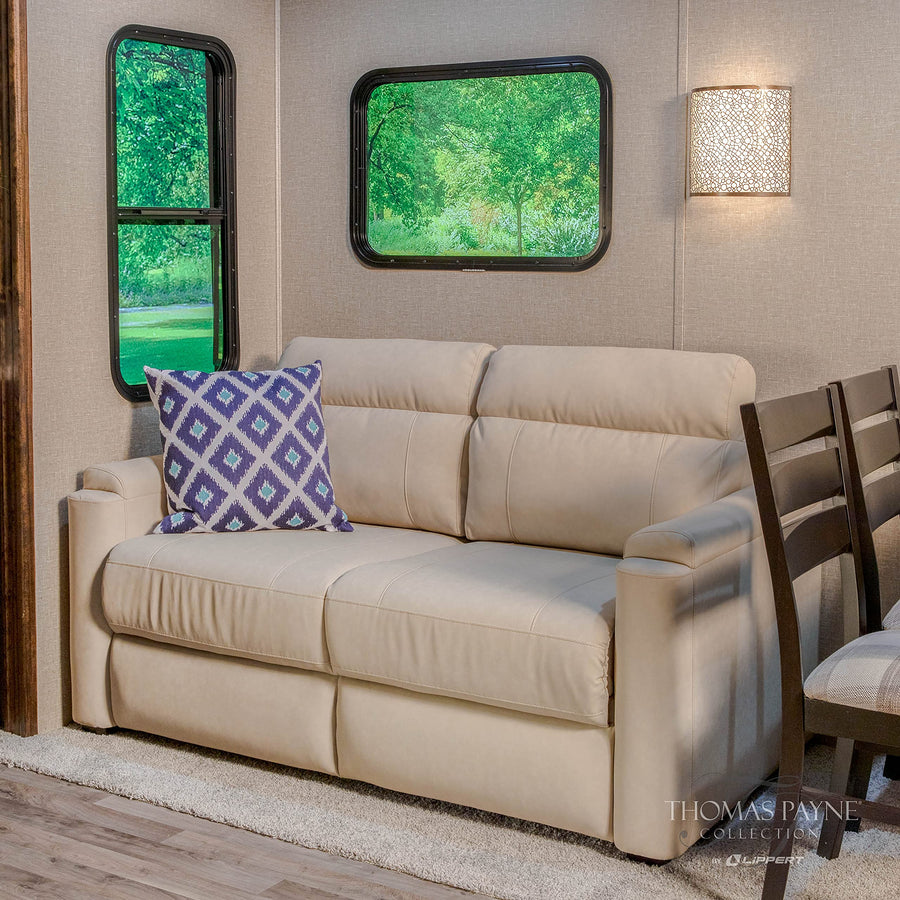 62" Thomas Payne Tri-Fold Sofa for 5th Wheel RVs, Travel Trailers and Motorhomes, Altoona