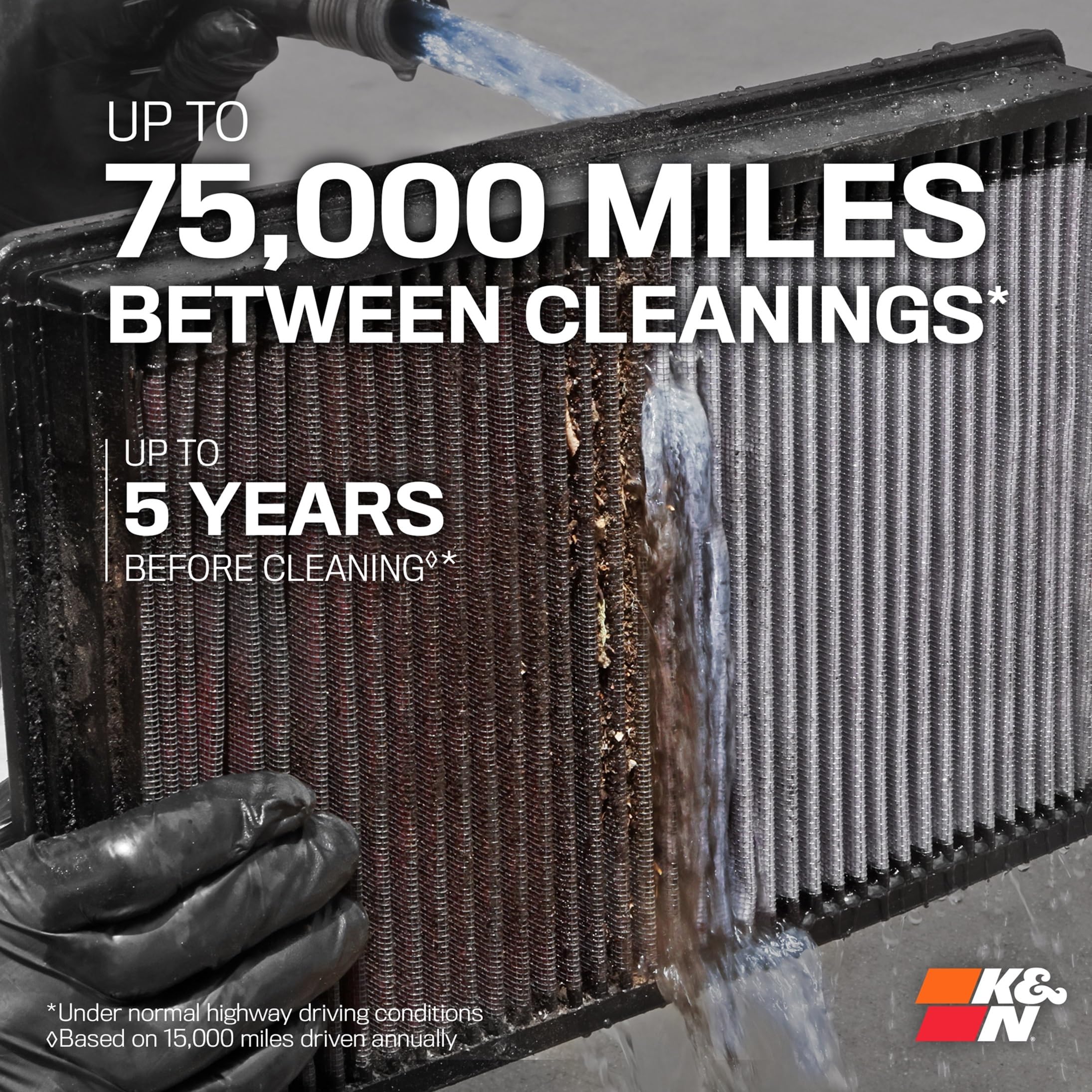 K&N Air Filter Engine: Increase Power & Towing, Washable, Premium, Replacement Filter: Compatible with 2020-2022 Chevrolet Onix/Tracker, 33-3170