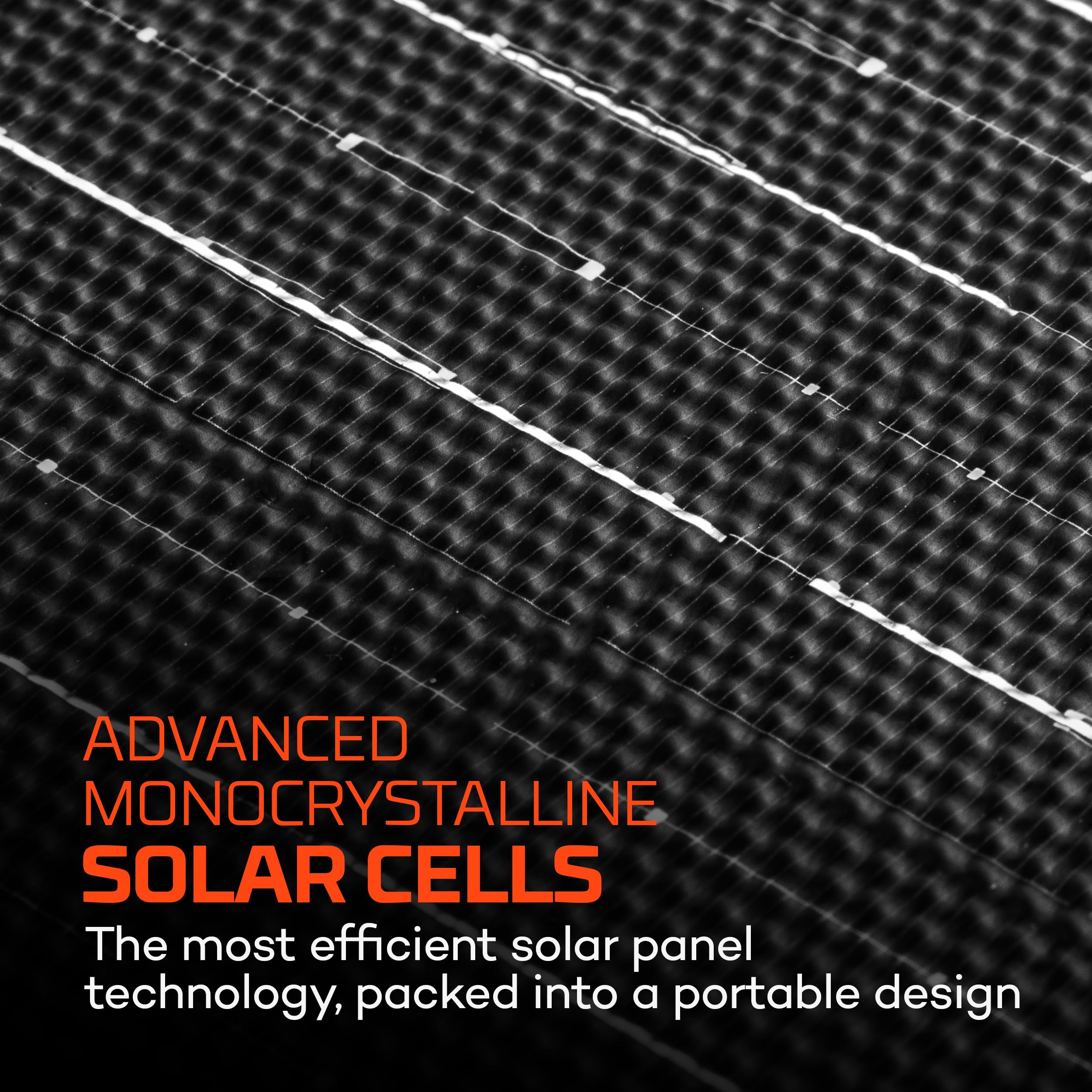 NEBO 30 Watt Reliance Solar Panel | Foldable, 24.7% Sunlight to Solar Energy Conversion Rate, Compatible with NEBO Power Stations, Travel Friendly, Easy Use