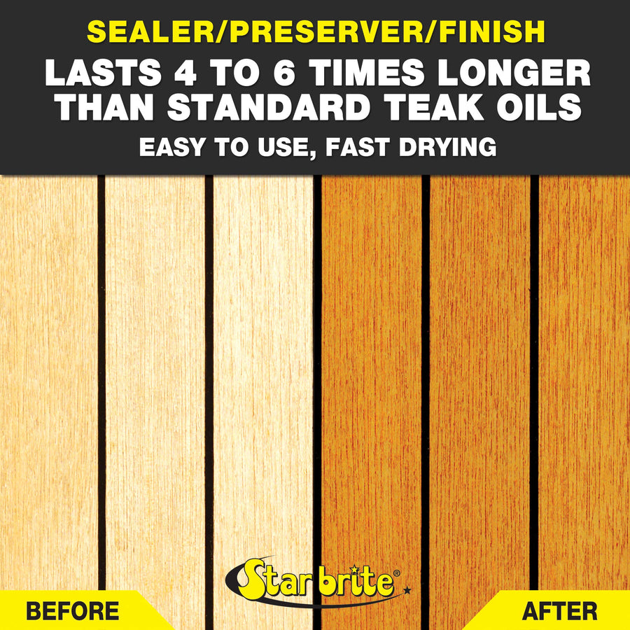 Premium STAR BRITE Teak Oil (16-Ounce)
