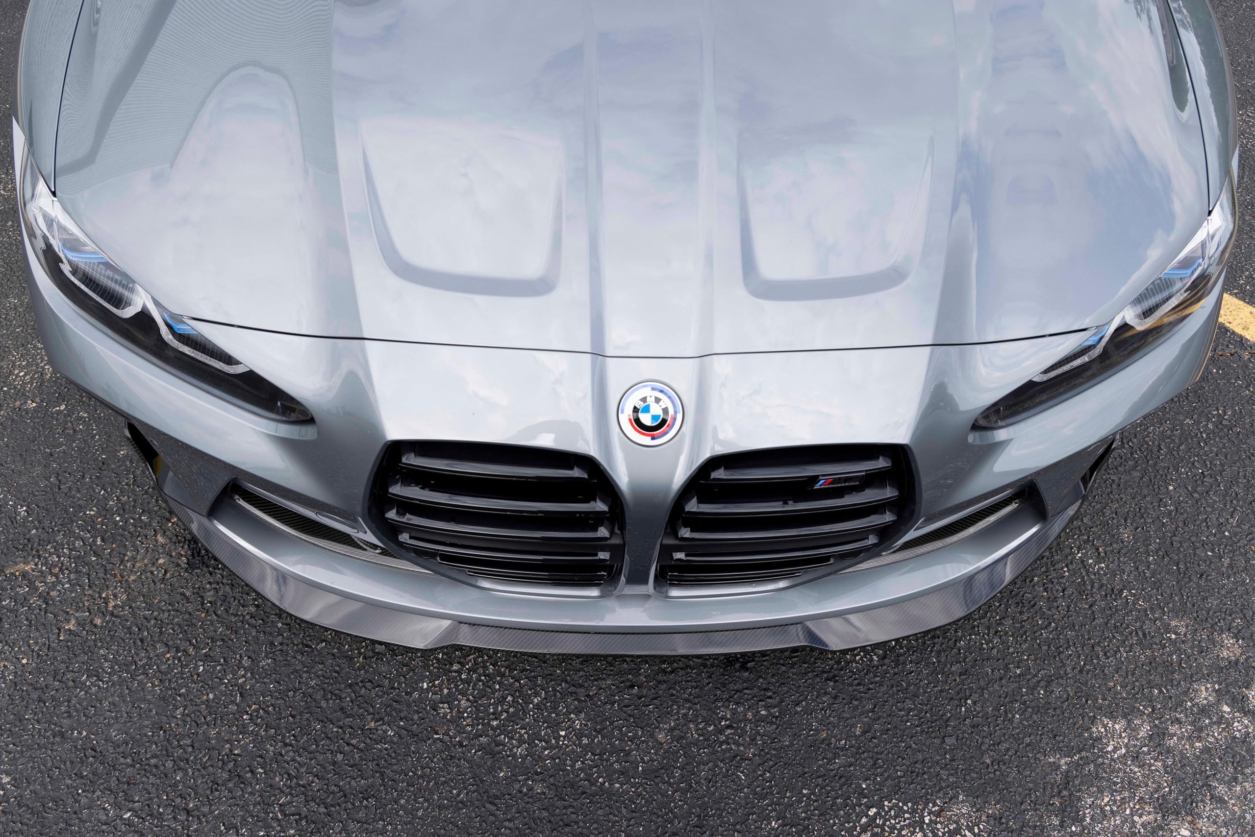 Dinan Performance Front Lip D980-0029 - Gloss Twill Carbon Fiber