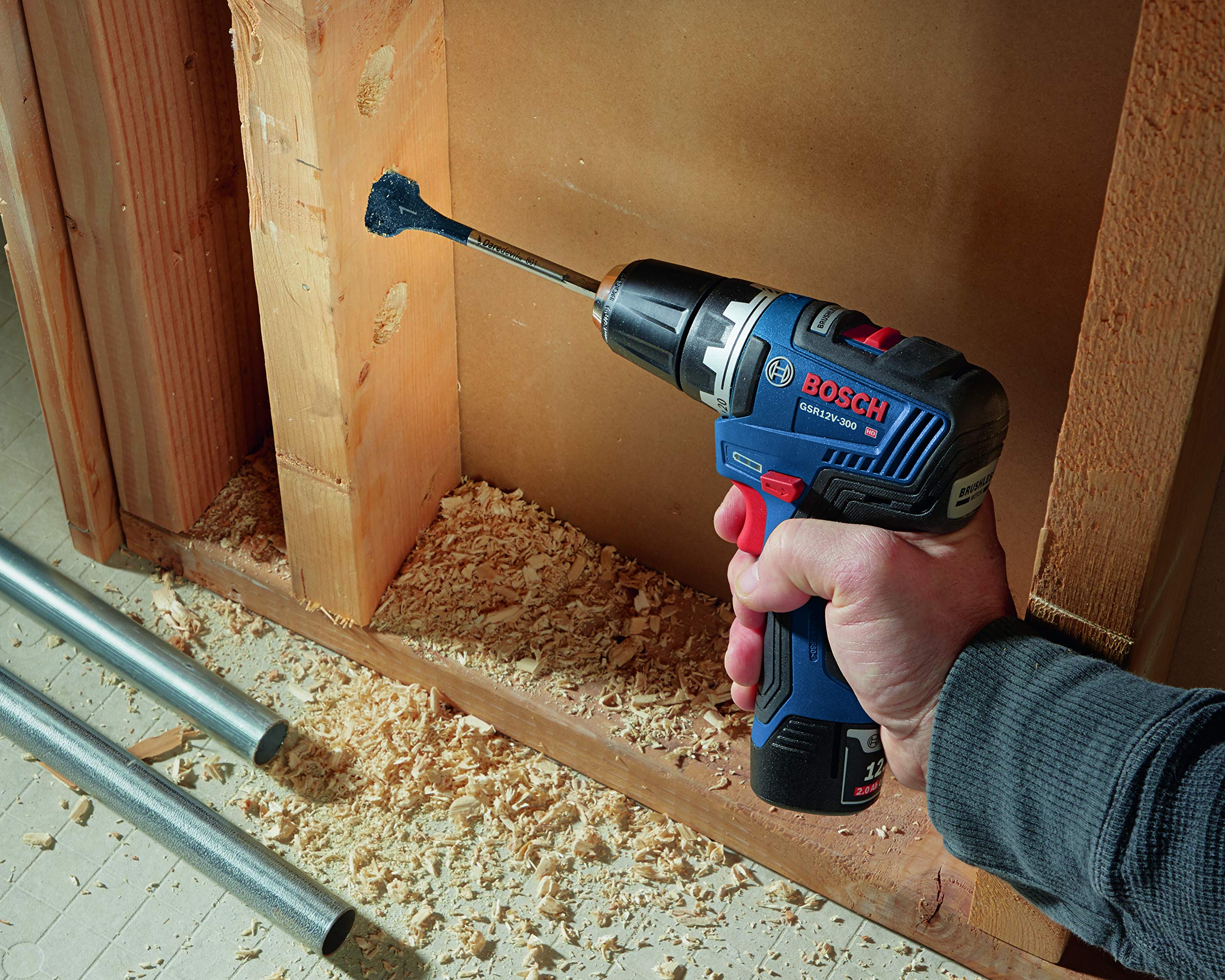 GSR12V-300N Bosch 12V Max EC Brushless 3/8 In. Drill/Driver (Bare Tool)