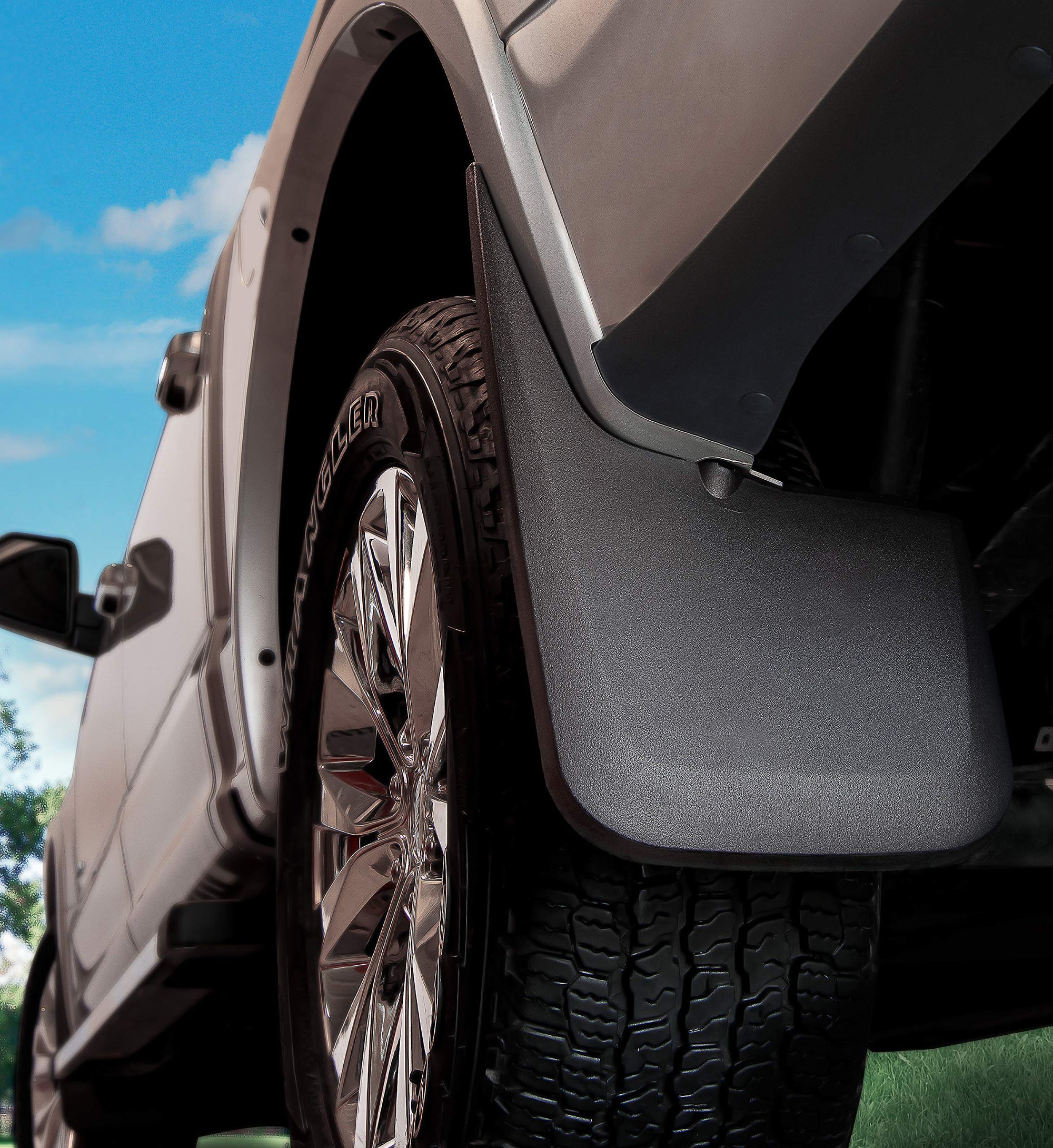 Front Mud Guards - Husky Liners | 2019-2022 Ford Ranger, Front Set - Black, 2 Pc | 58511