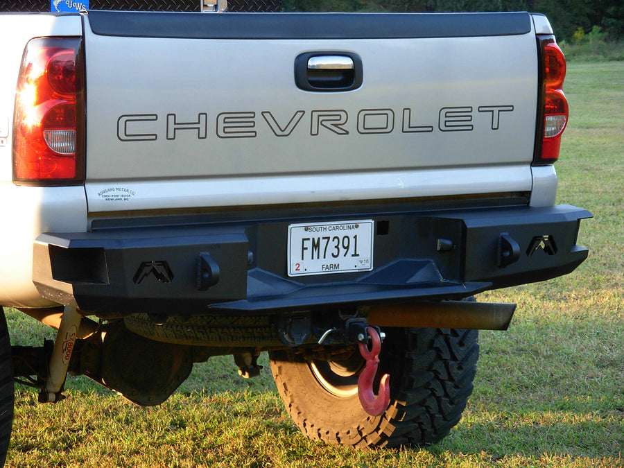 Rear Bumper FAB FOURS CH99W12501 for GM HD '01-'07
