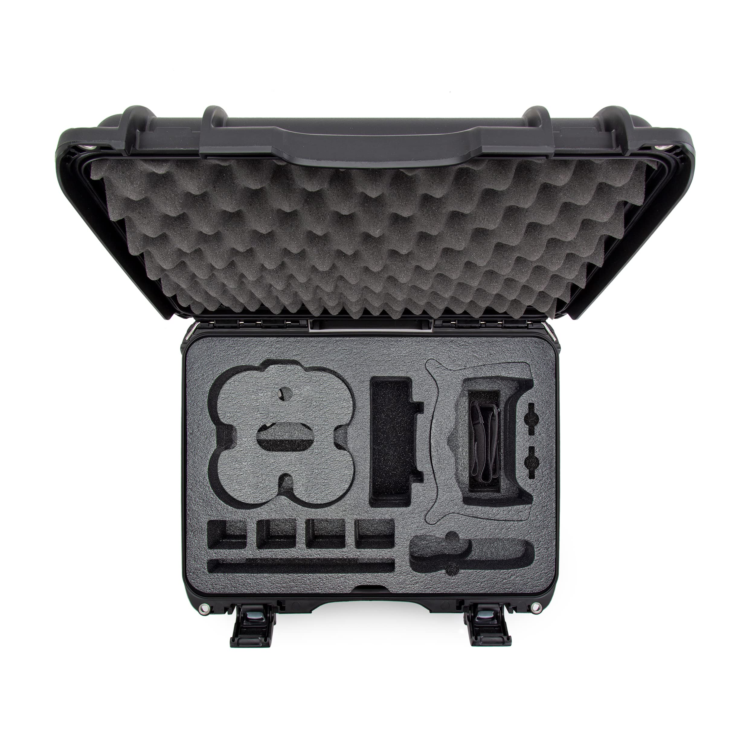 Waterproof Nanuk 925 Hard Case with Foam Insert for DJI Avata FPV Unit, Goggles and Fly More Combo - Black (925S-080BK-0A0-C0745)