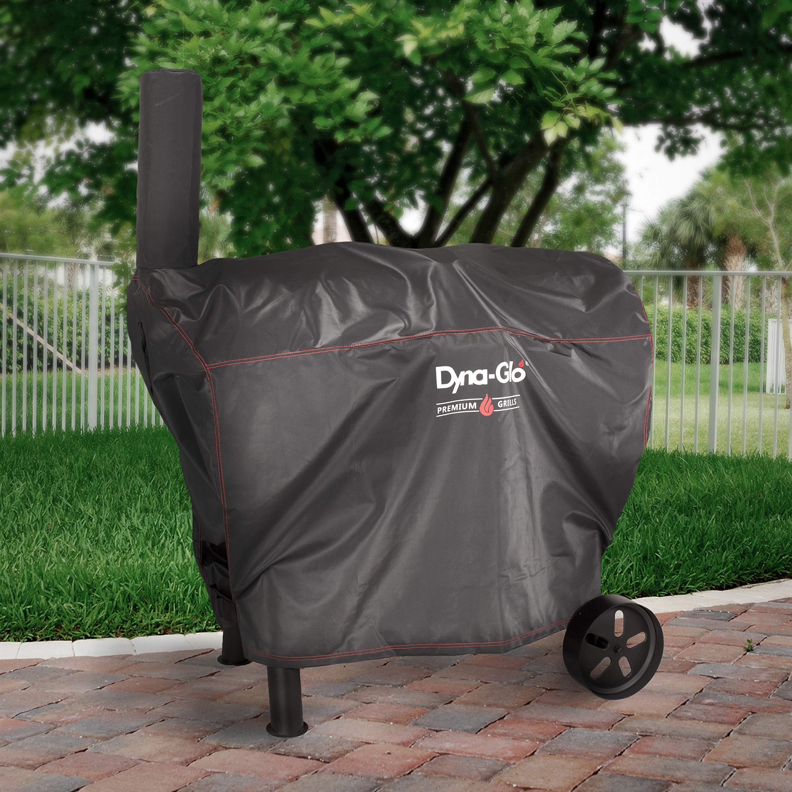 Barrel Charcoal Grill Cover Dyna-Glo DG675CBC