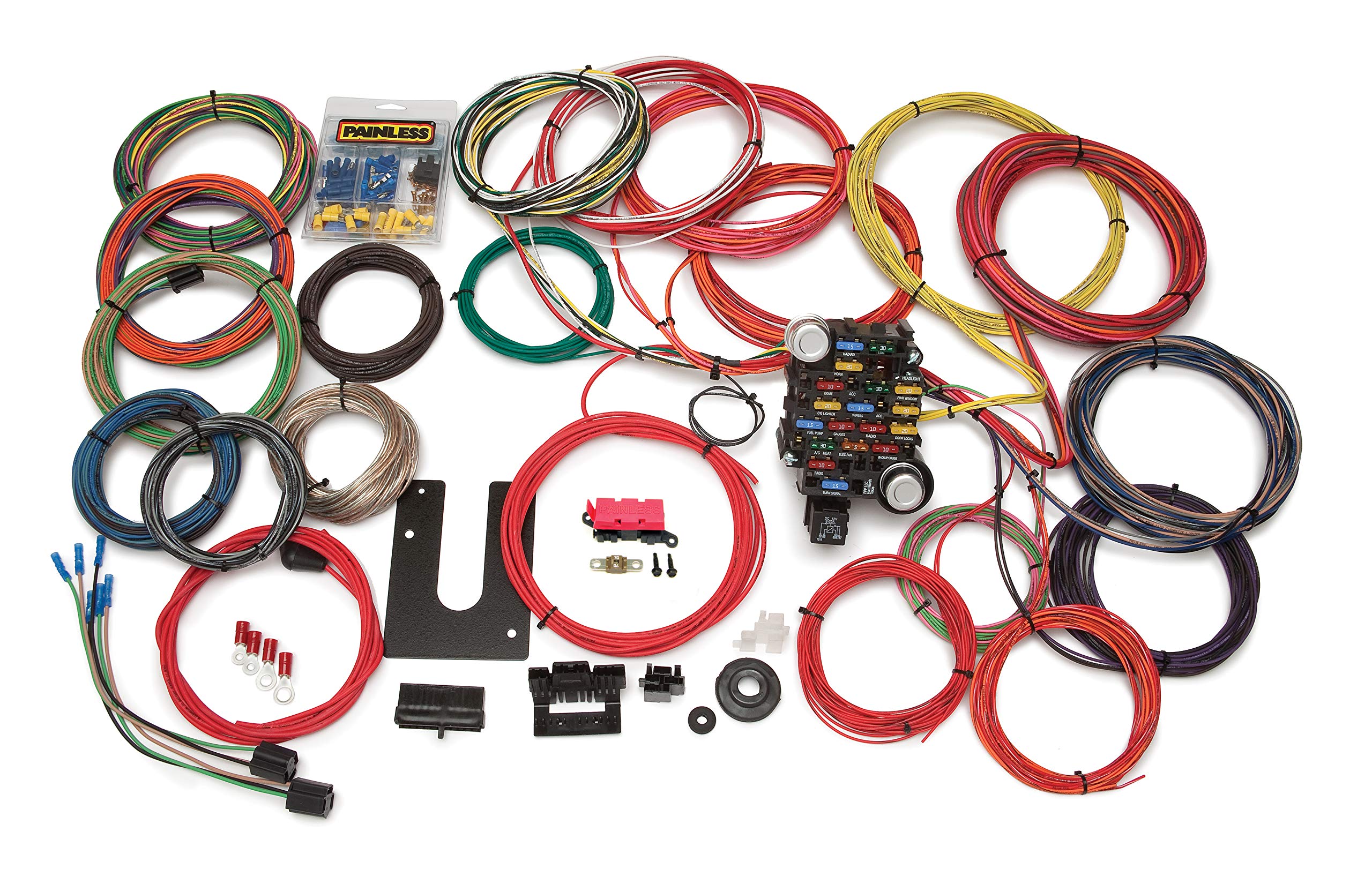 Classic-Plus Painless Performance 10220 Customizable Trunk Mount Chassis Harness - 28 Circuits