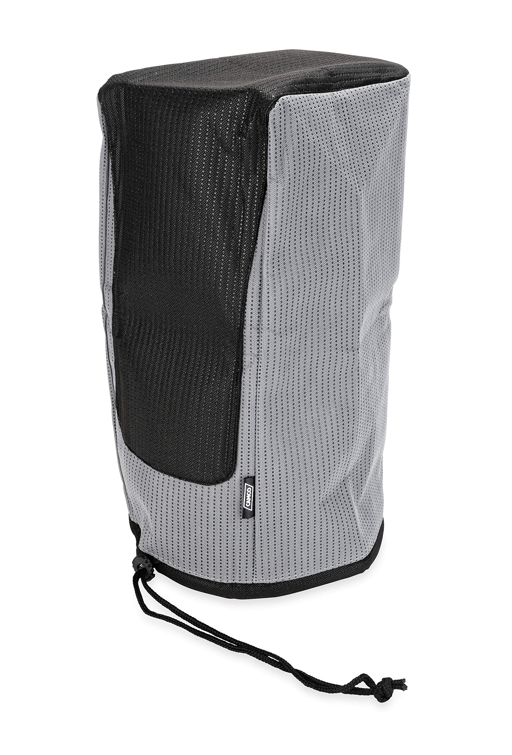 EAZ-Lift Camco Electric Tongue Jack Head Cover - Features 3 Layers of Water-Resilient Breathable Material & Adjustable Drawstring Closure - Measures 18” (H) x 7.5” (W) x 8.5” (L) (48356)