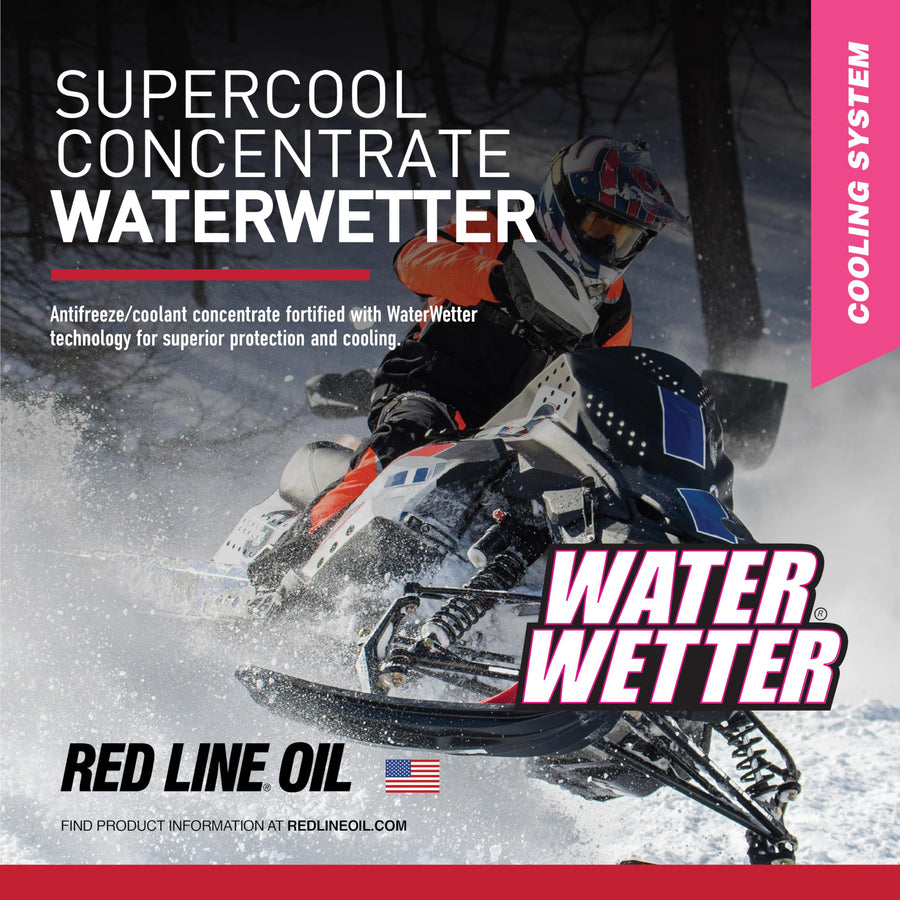 Red Line SuperCool 81235 Concentrate Antifreeze/Coolant Fortified with WaterWetter - 1/2 Gallon